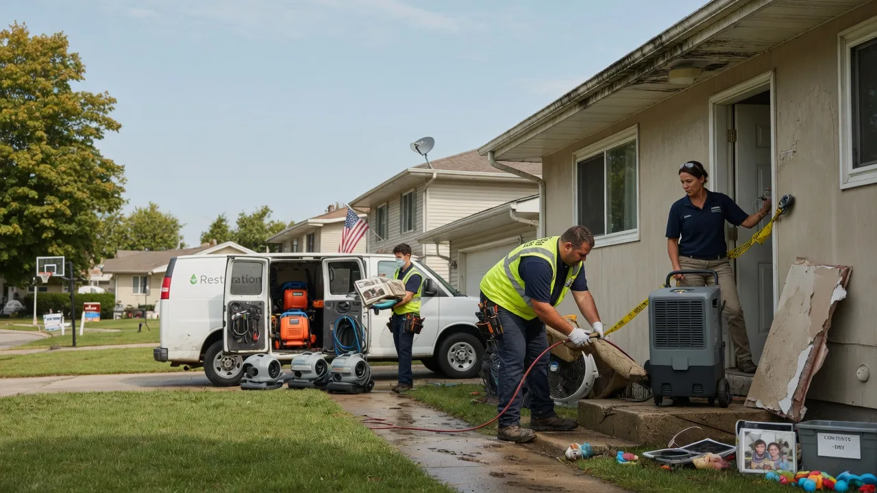 Water Damage Restoration in Hamptonville, NC near me